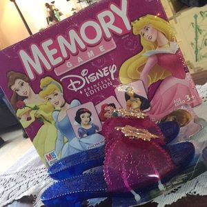 Memory Princess Edition Game & Frozen Disney Shoe